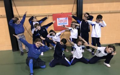 Competición Ninja en el Colegio