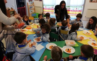 Talle de Cocina Alumnas Ciclo en Infantil
