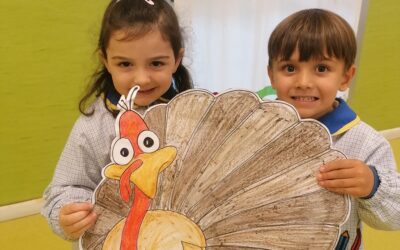 Acción de Gracias en Infantil